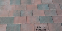 Adoquin Albaicin 24x16x8 ROJO FUEGO